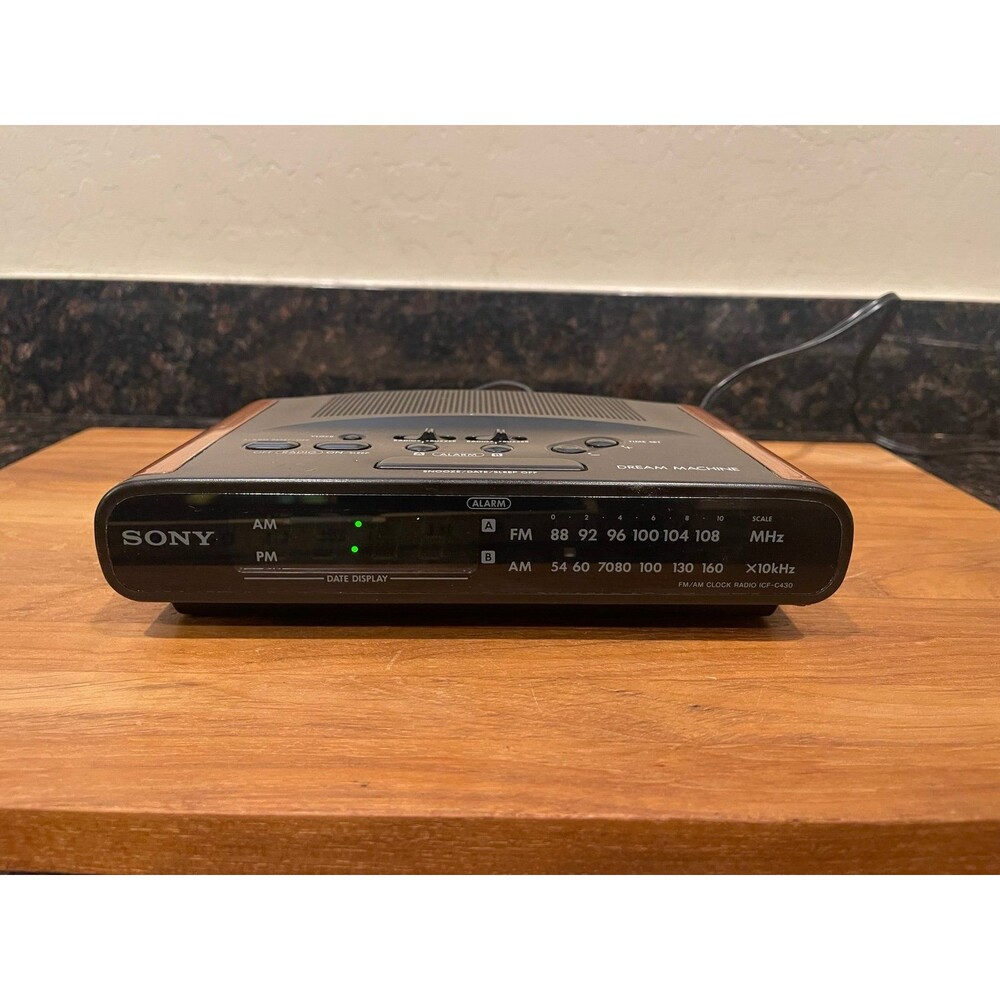 Sony ICF-C430 Dream Machine Alarm Clock